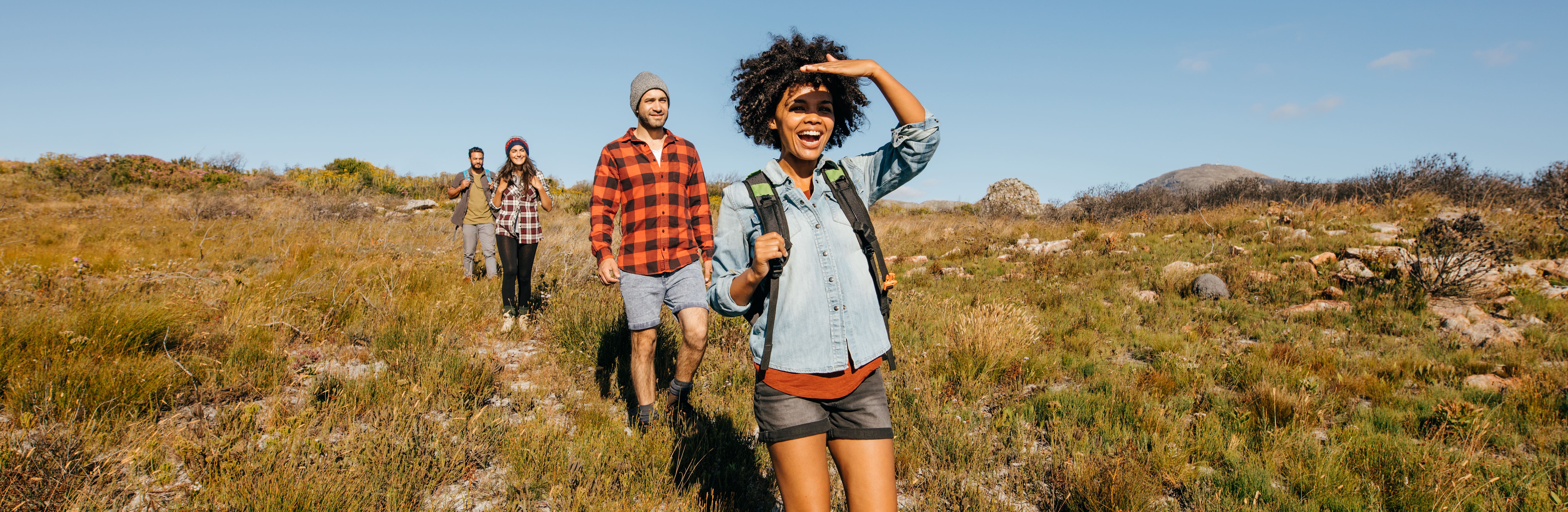 Wandern in der Natur